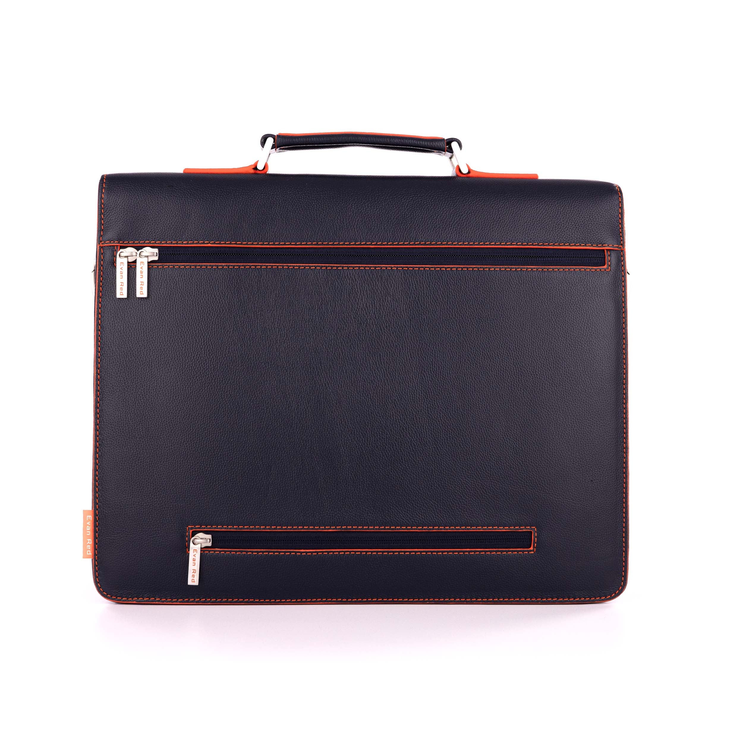 The Classic Briefcase - Navy