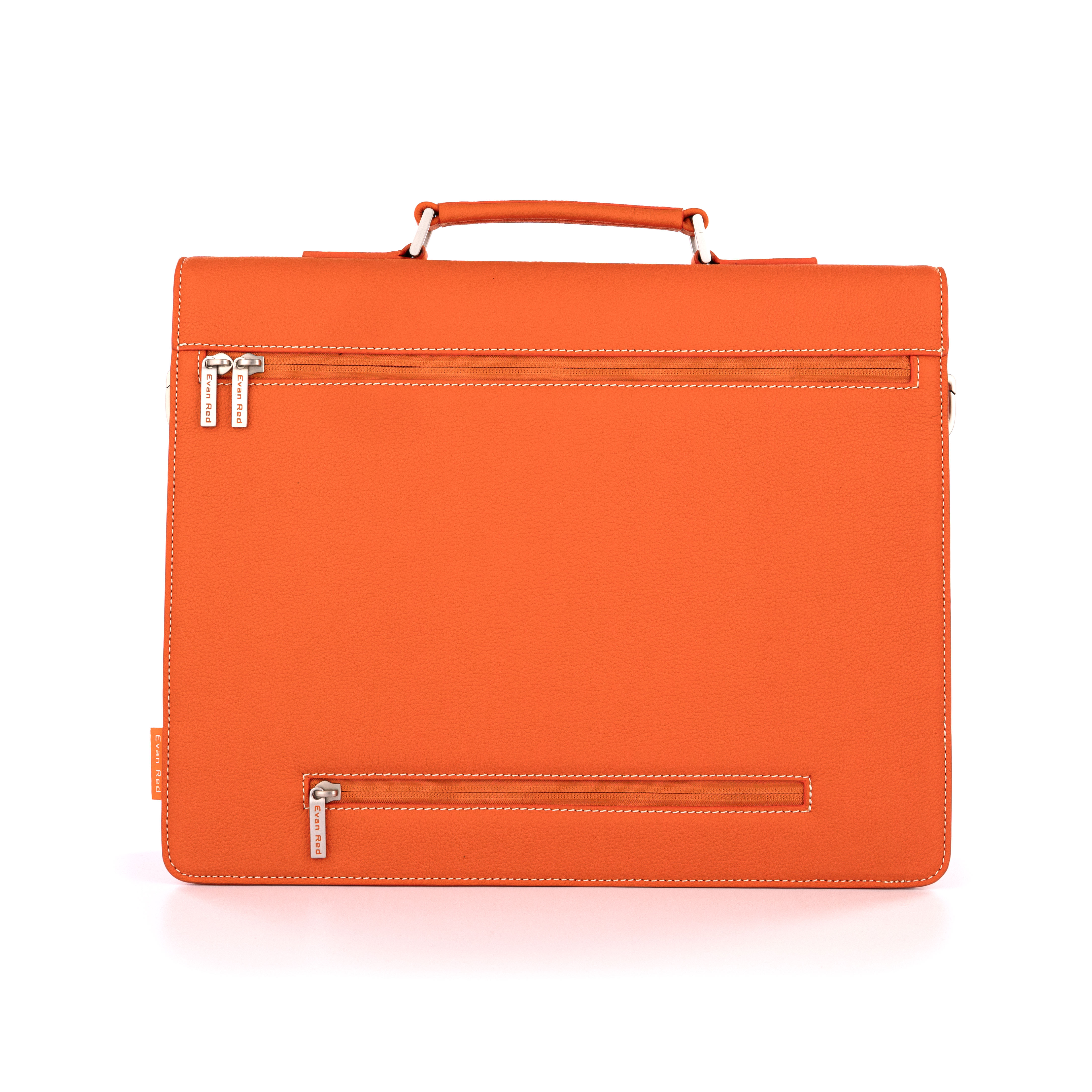 The Classic Briefcase - Orange