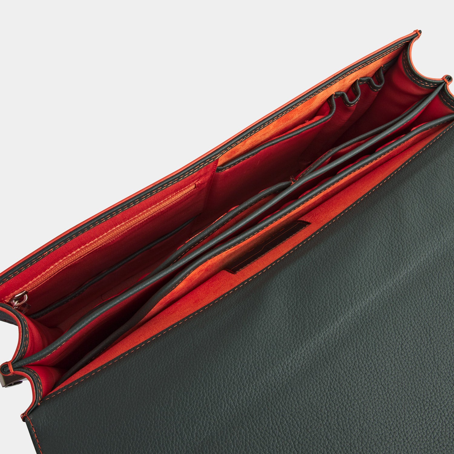 The Classic Briefcase - Green