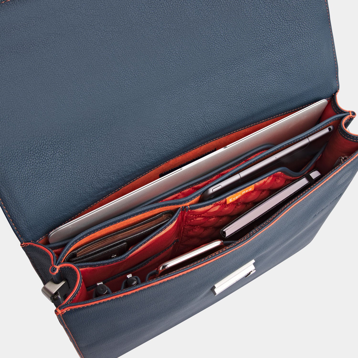 The Classic Briefcase - Petrol