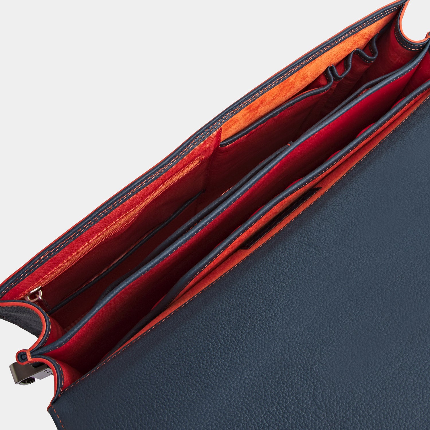 The Classic Briefcase - Petrol